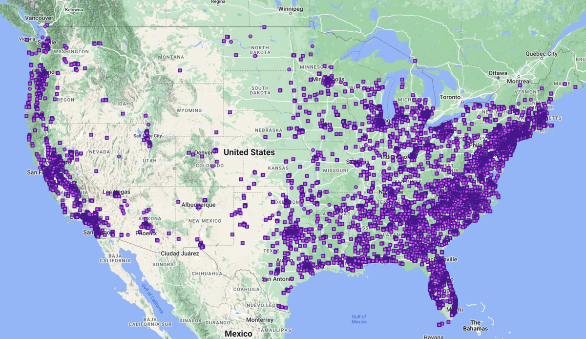 ctv retail locations map